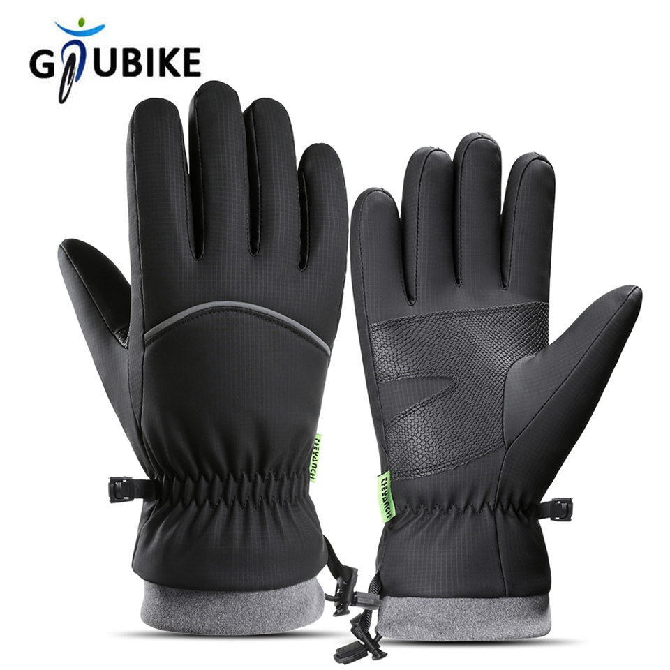 Ski Glove Waterproof - GTUBIKE Winter Waterproof Cycling Gloves Outdoor
