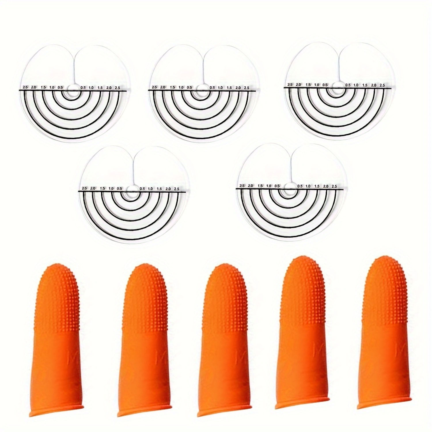 5pcs Circular Hair Extensions  - Latex Disposable Glove review and price