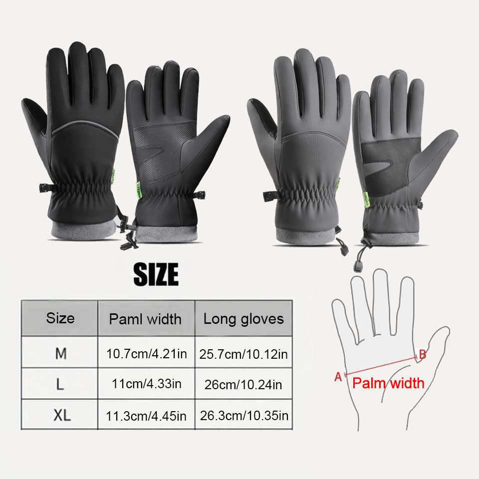 GTUBIKE Winter Waterproof Cycl - Ski Glove Waterproof review and price