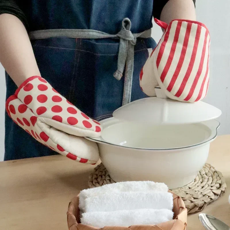 1PC Cotton Oven Mitts and Pot  - Heat Resistant Glove review and price