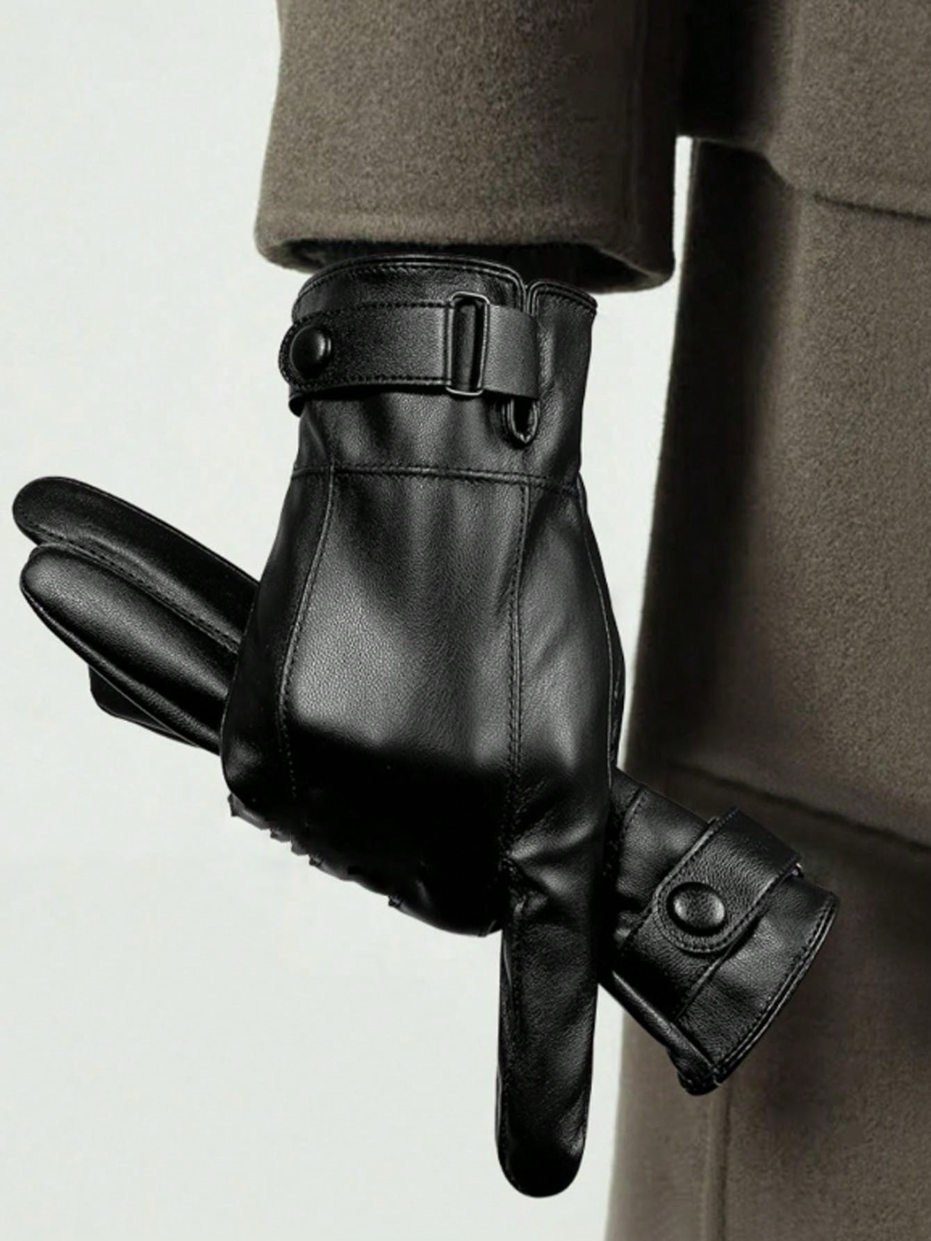 Men's Winter Warm Faux Leather - Leather Driving Glove review and price