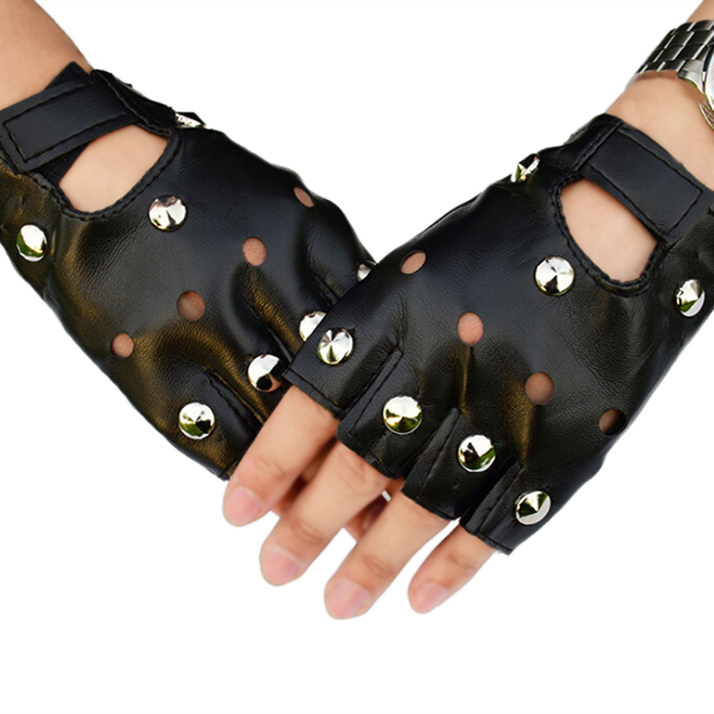 Fashion Dance Motorcycle Rivet - Leather Driving Glove review and price